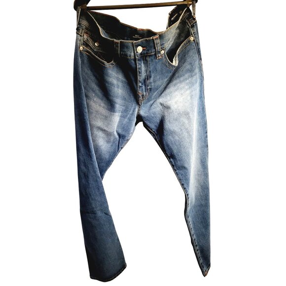 True Religion Ricky Big T‎ Flap Straight Jean - Size 38x34 - Picture 4 of 7